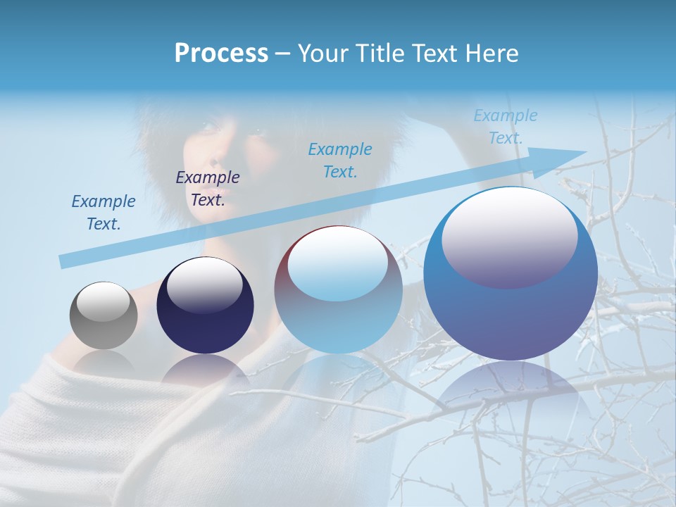 Skin Romantic Face PowerPoint Template