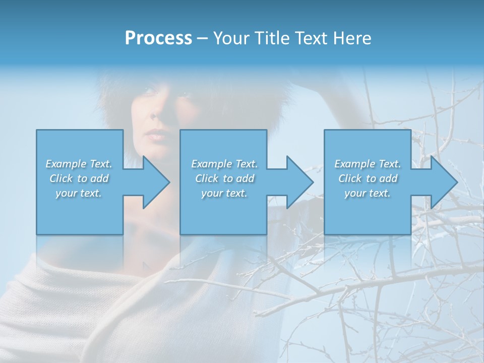 Skin Romantic Face PowerPoint Template