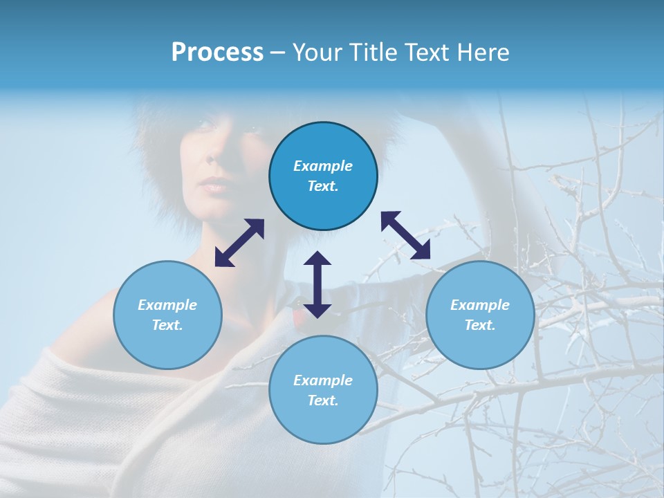 Skin Romantic Face PowerPoint Template
