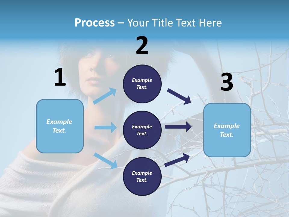 Skin Romantic Face PowerPoint Template