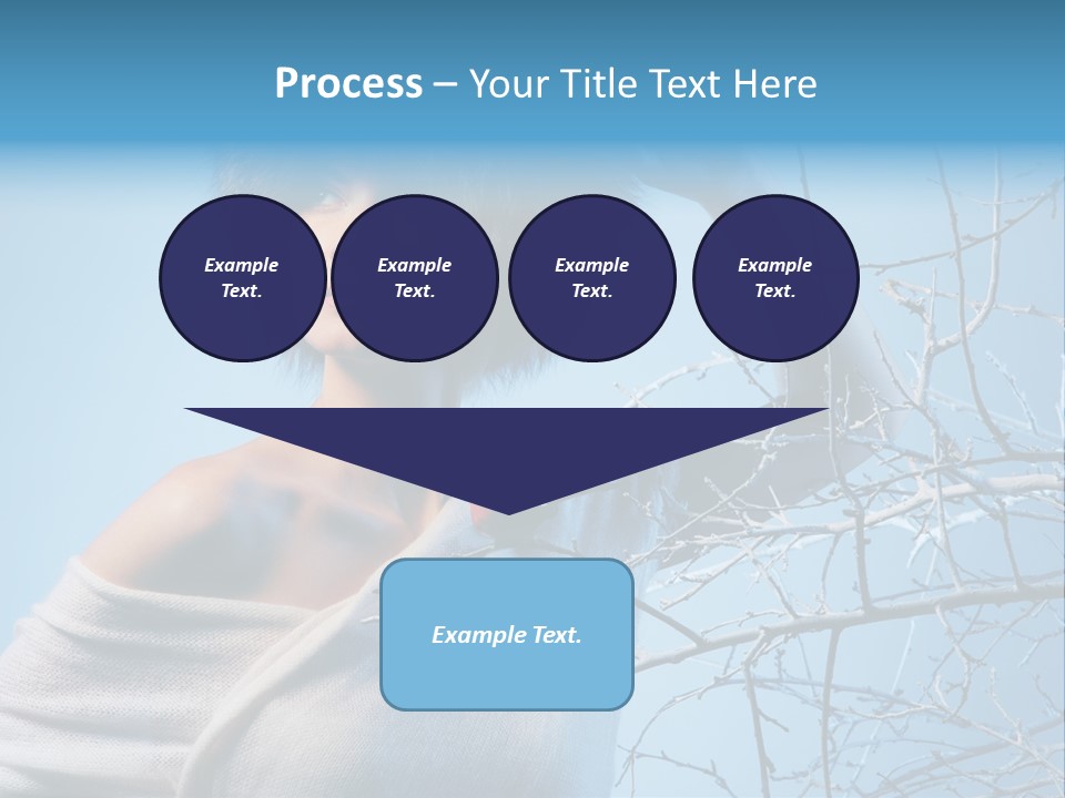 Skin Romantic Face PowerPoint Template