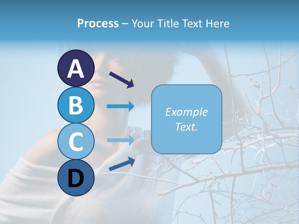 Skin Romantic Face PowerPoint Template