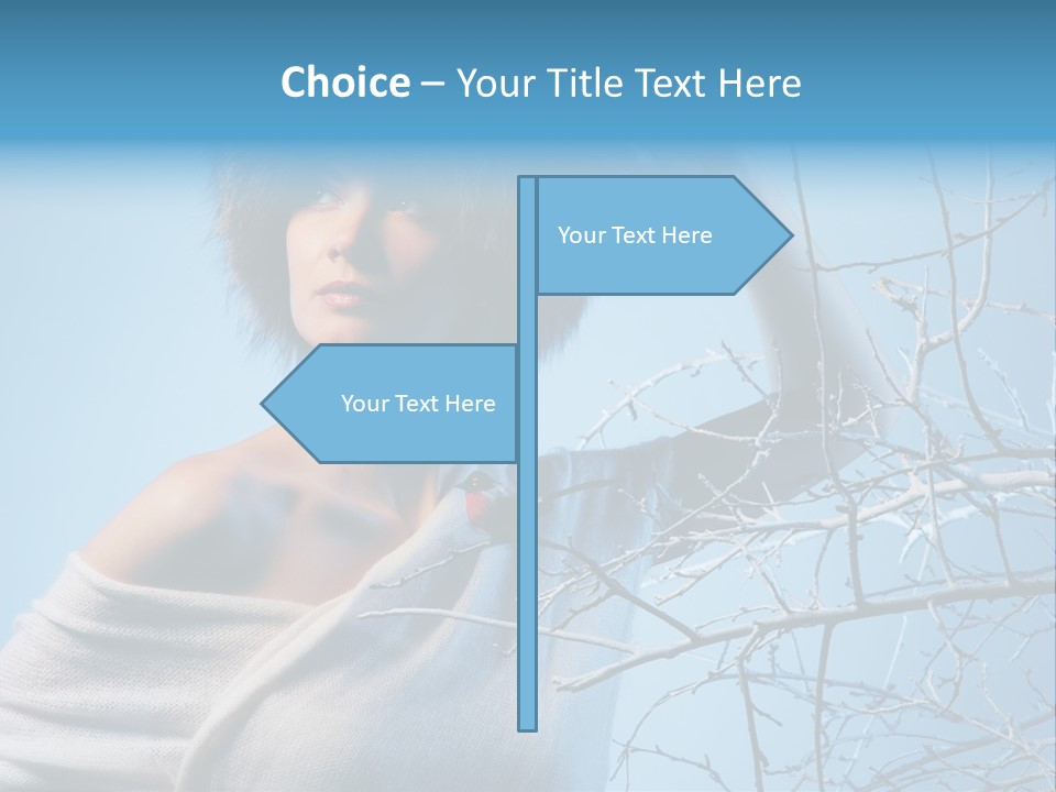 Skin Romantic Face PowerPoint Template