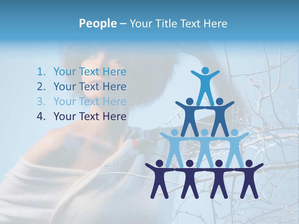 Skin Romantic Face PowerPoint Template