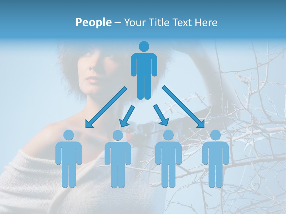 Skin Romantic Face PowerPoint Template