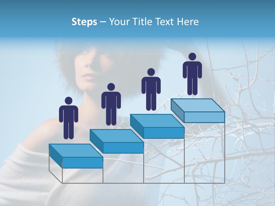 Skin Romantic Face PowerPoint Template