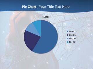 Christmas Snow Snowstorm PowerPoint Template