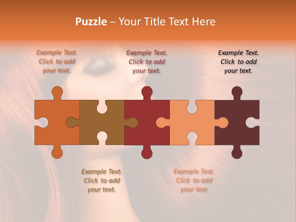 Straight Style Shampoo PowerPoint Template