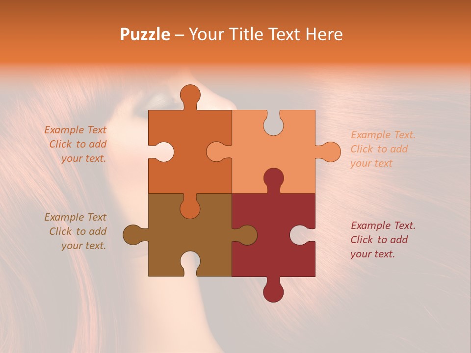 Straight Style Shampoo PowerPoint Template