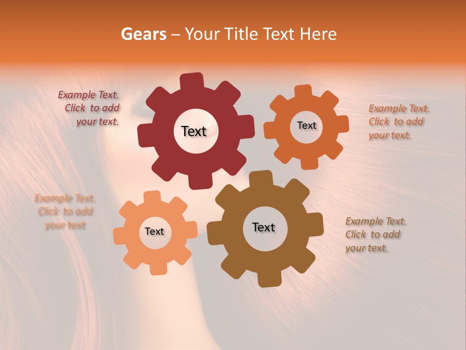 Straight Style Shampoo PowerPoint Template