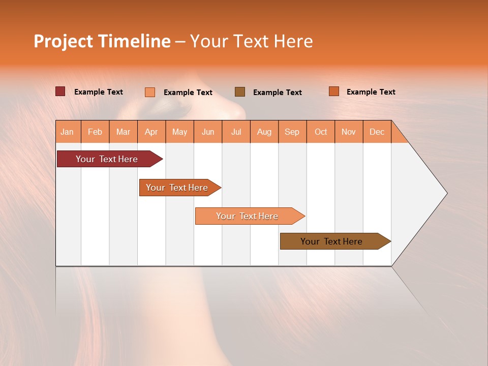 Straight Style Shampoo PowerPoint Template