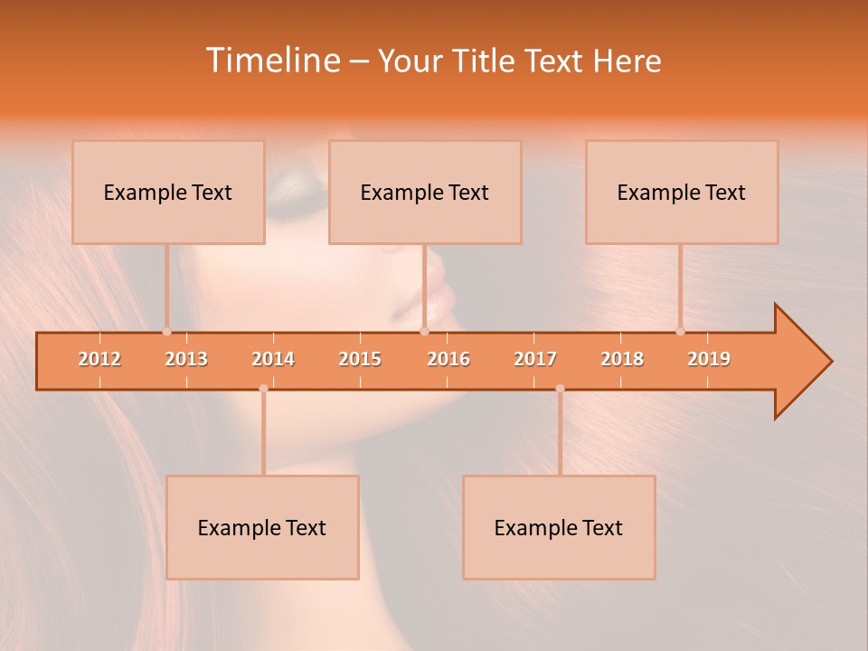 Straight Style Shampoo PowerPoint Template