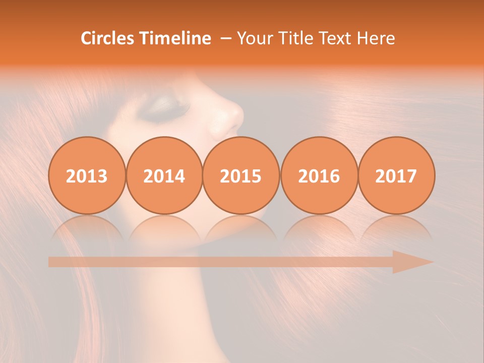 Straight Style Shampoo PowerPoint Template