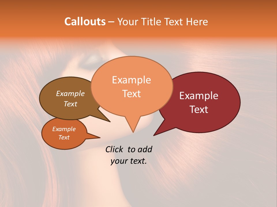 Straight Style Shampoo PowerPoint Template