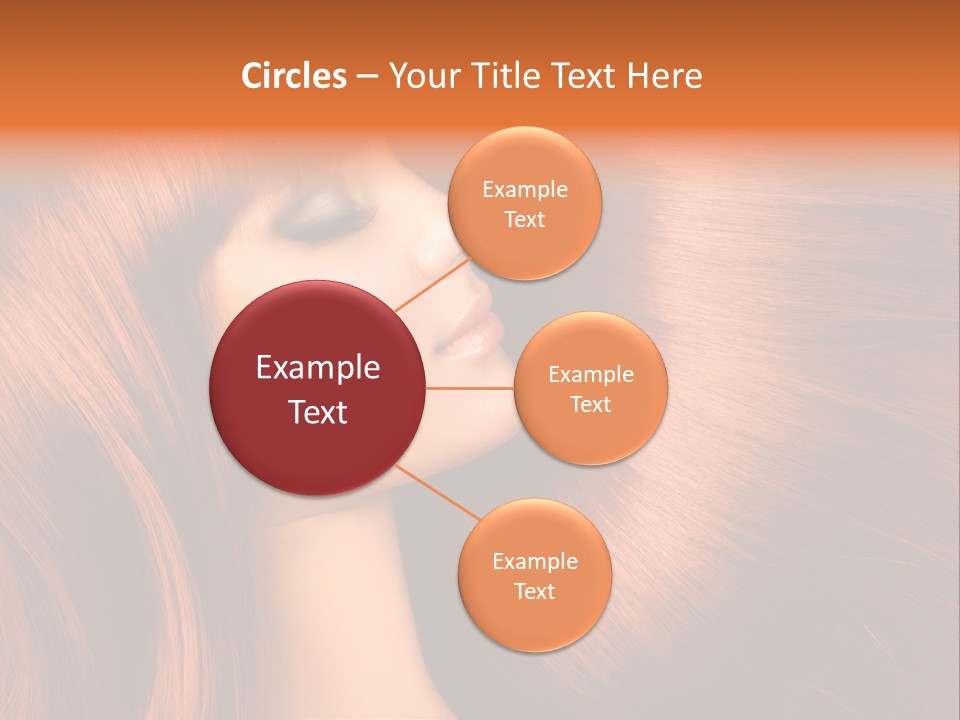 Straight Style Shampoo PowerPoint Template