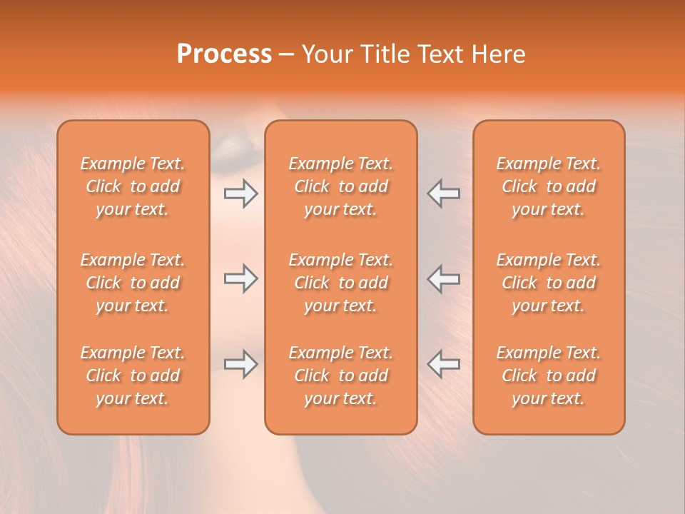 Straight Style Shampoo PowerPoint Template