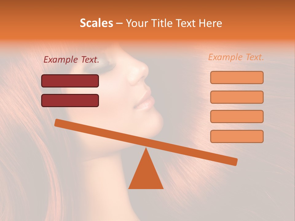 Straight Style Shampoo PowerPoint Template