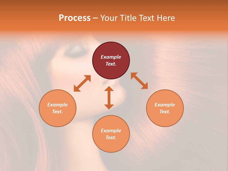Straight Style Shampoo PowerPoint Template