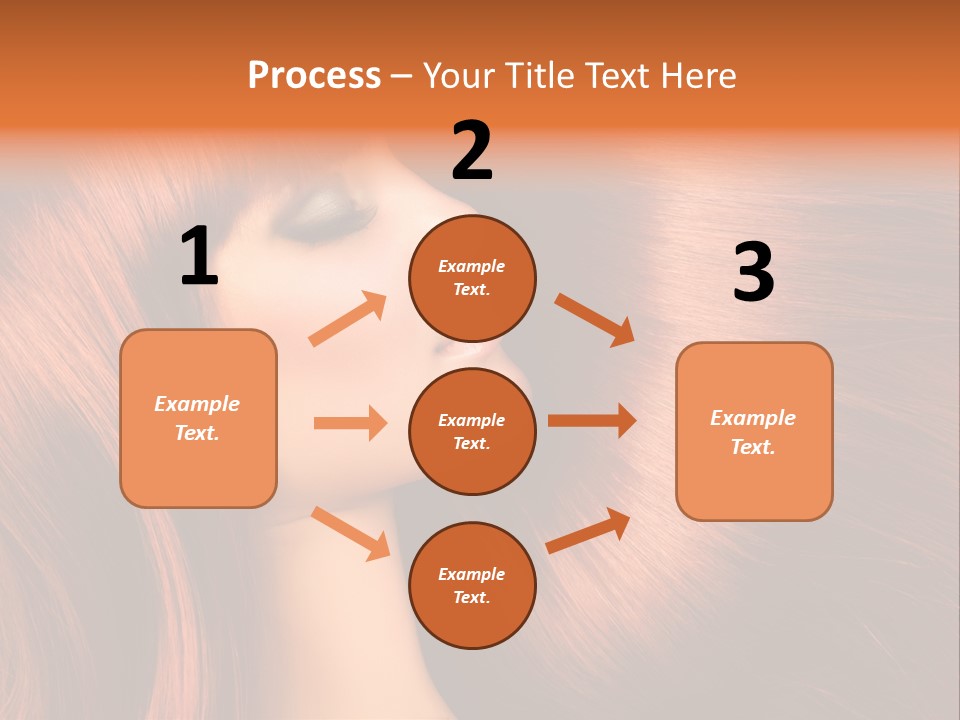 Straight Style Shampoo PowerPoint Template