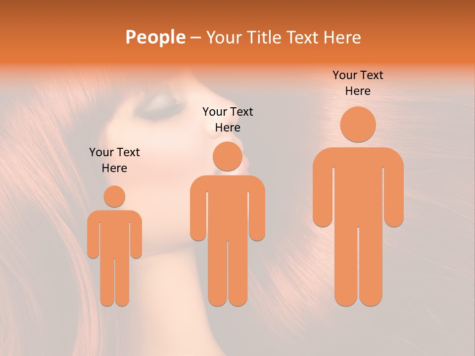 Straight Style Shampoo PowerPoint Template