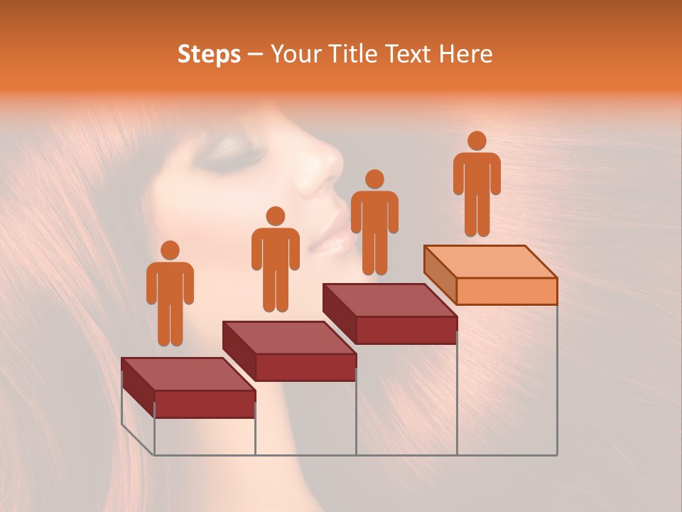 Straight Style Shampoo PowerPoint Template