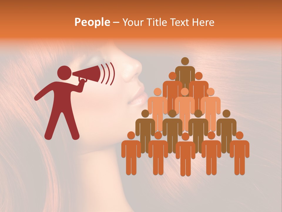 Straight Style Shampoo PowerPoint Template