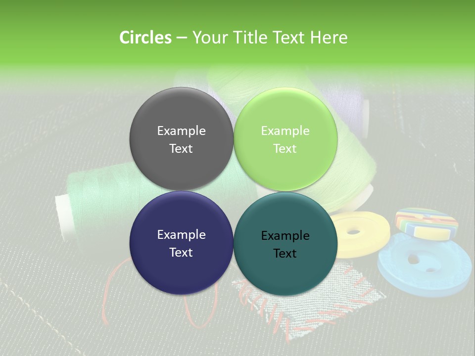 Edge Buttons Handmade PowerPoint Template