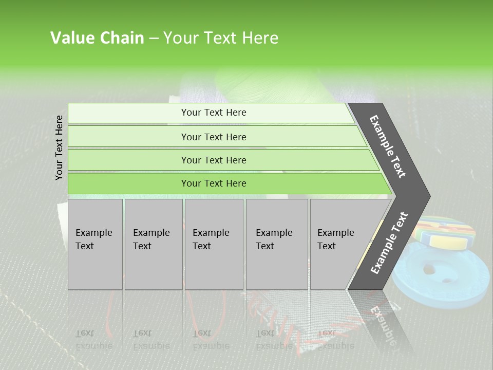 Edge Buttons Handmade PowerPoint Template