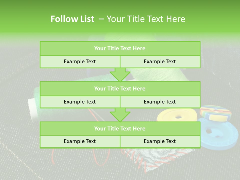 Edge Buttons Handmade PowerPoint Template