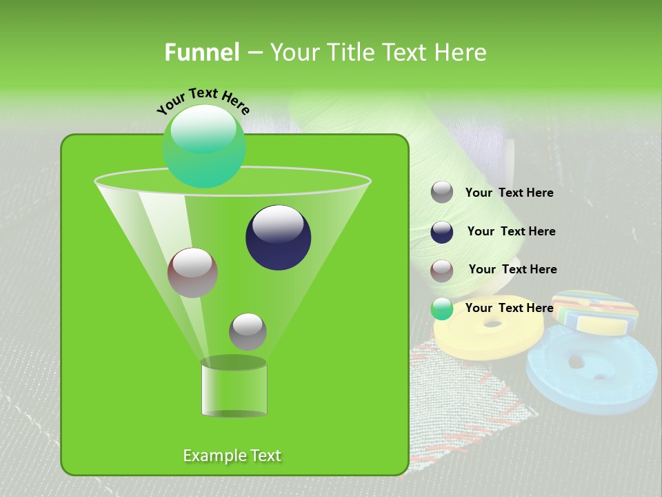 Edge Buttons Handmade PowerPoint Template