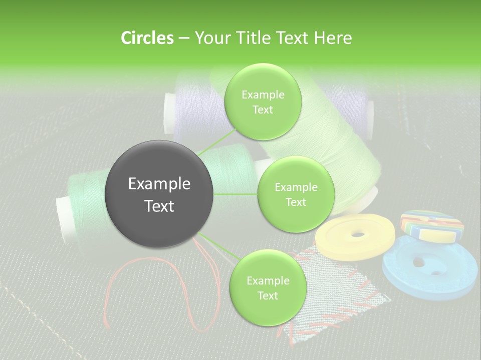 Edge Buttons Handmade PowerPoint Template