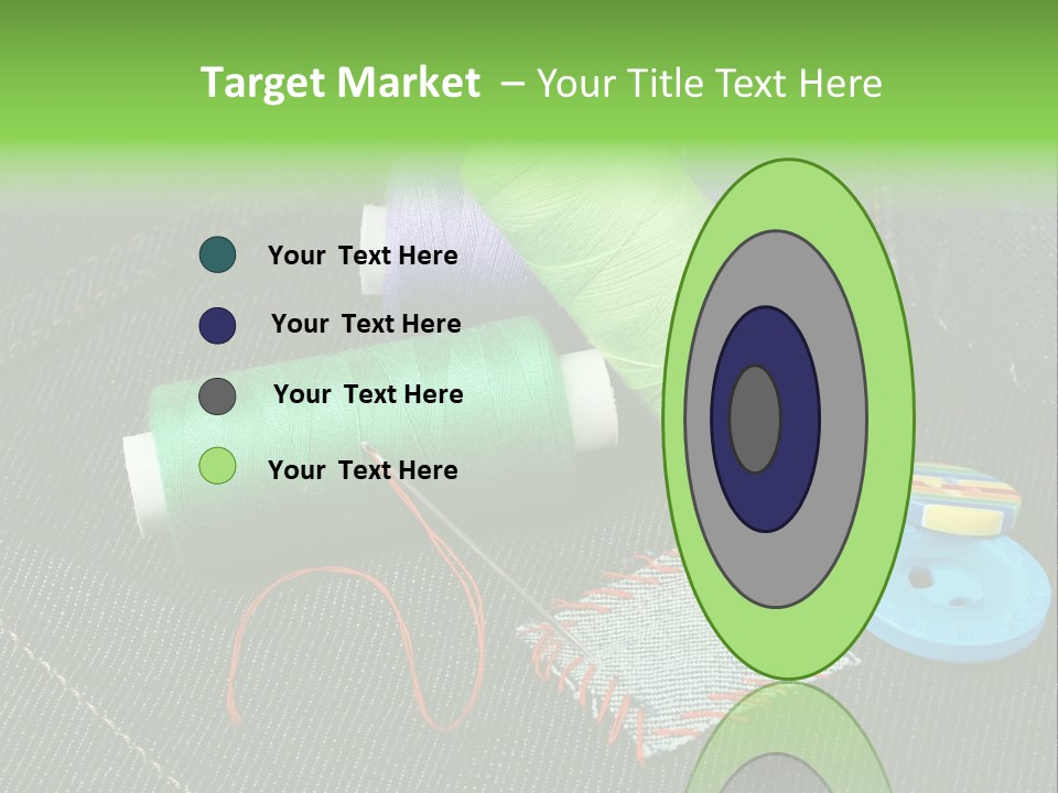 Edge Buttons Handmade PowerPoint Template