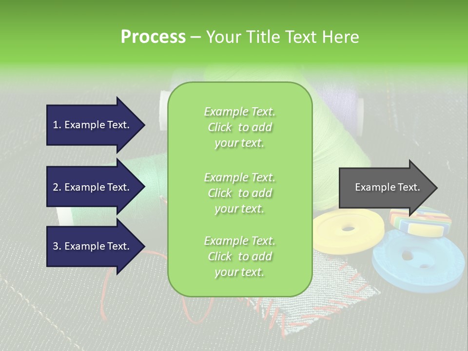 Edge Buttons Handmade PowerPoint Template