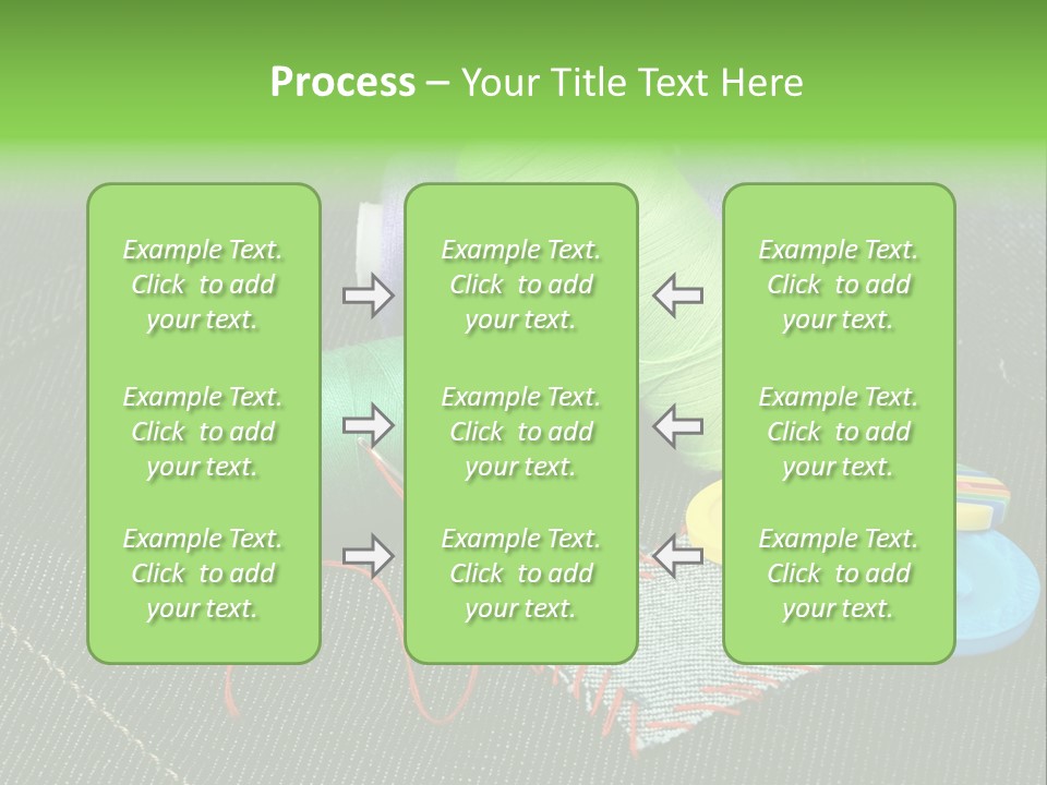 Edge Buttons Handmade PowerPoint Template