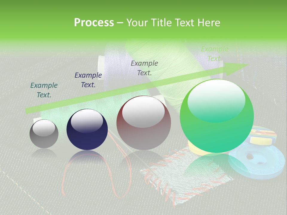Edge Buttons Handmade PowerPoint Template