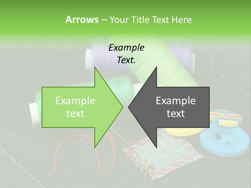Edge Buttons Handmade PowerPoint Template