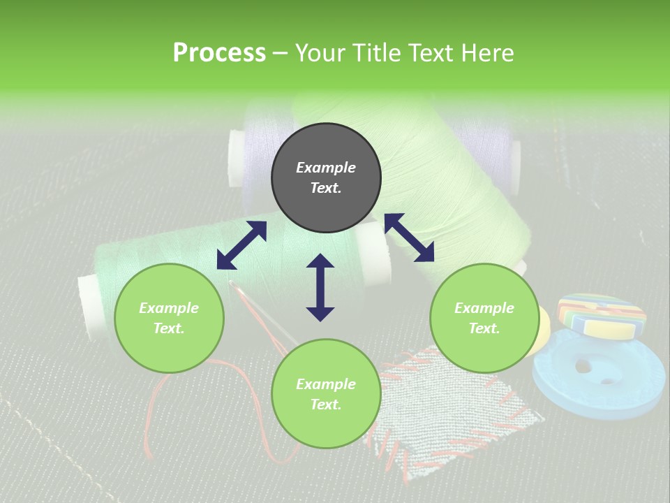 Edge Buttons Handmade PowerPoint Template