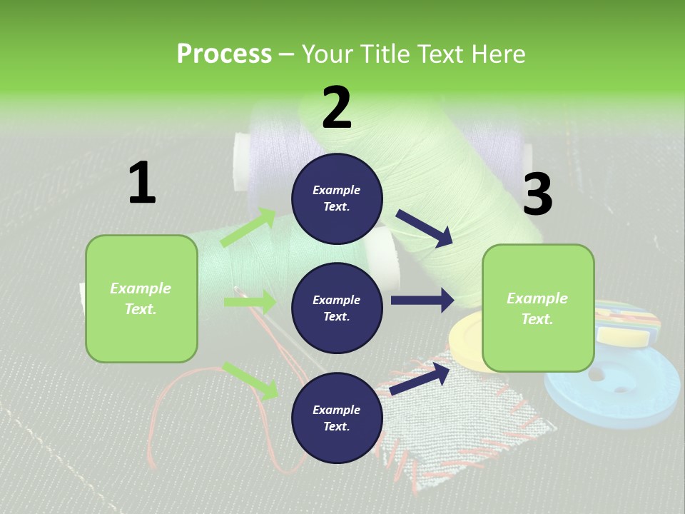 Edge Buttons Handmade PowerPoint Template