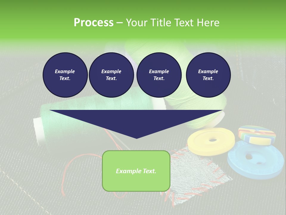 Edge Buttons Handmade PowerPoint Template