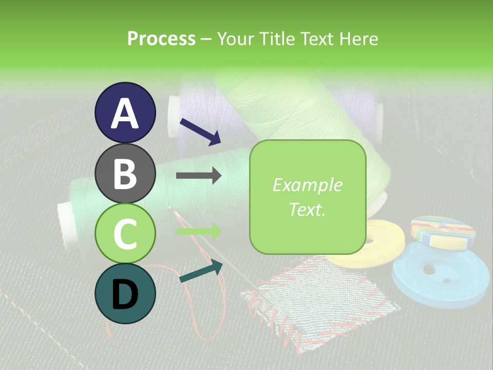 Edge Buttons Handmade PowerPoint Template