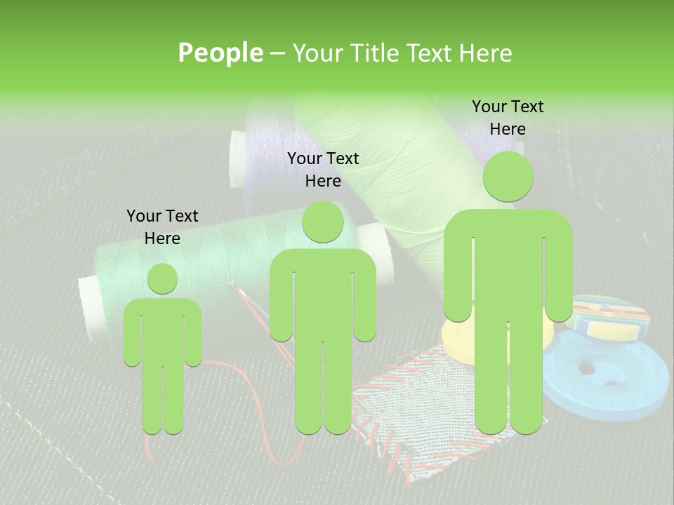 Edge Buttons Handmade PowerPoint Template