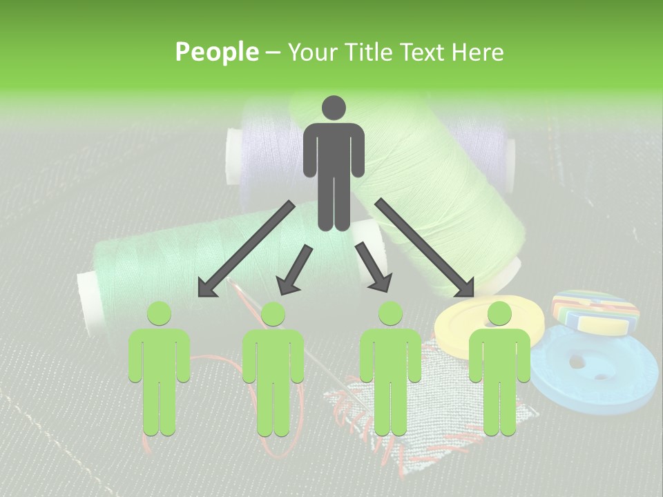 Edge Buttons Handmade PowerPoint Template