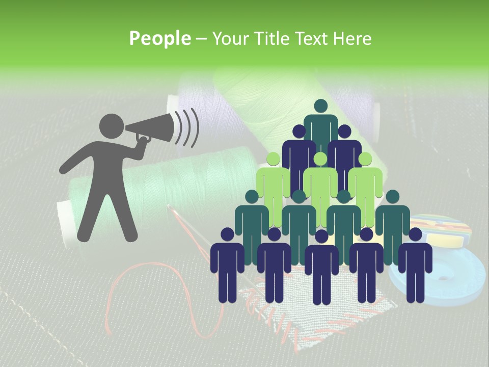 Edge Buttons Handmade PowerPoint Template