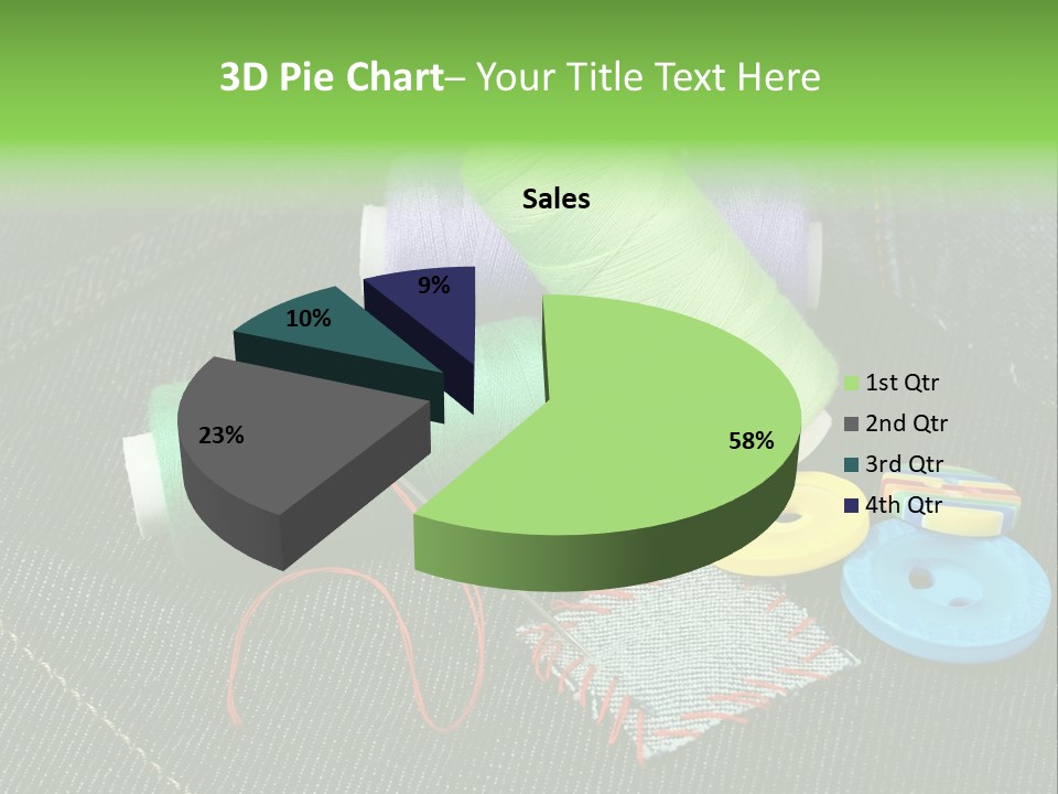 Edge Buttons Handmade PowerPoint Template