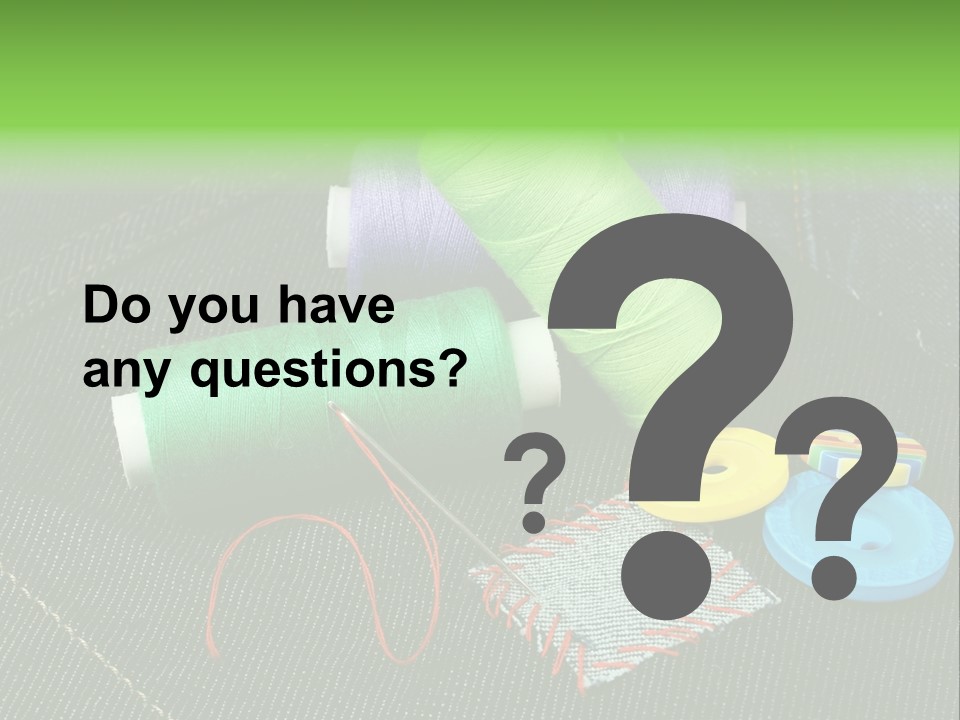 Edge Buttons Handmade PowerPoint Template