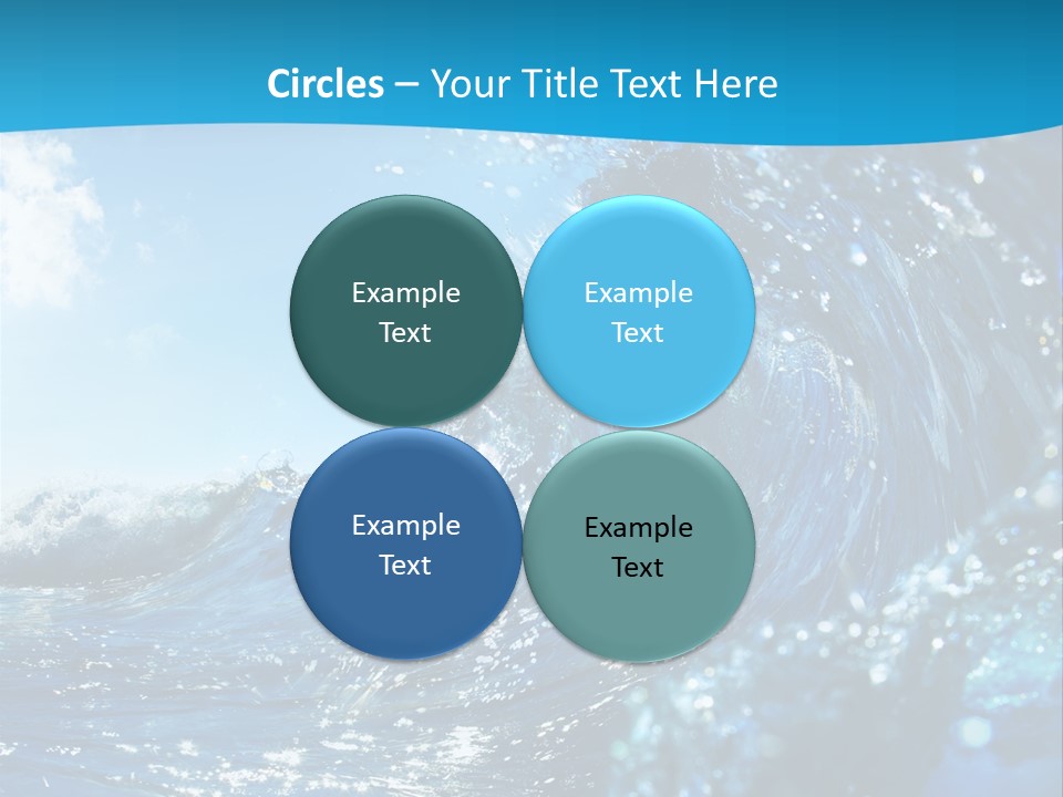 Nobody Strength Tide PowerPoint Template