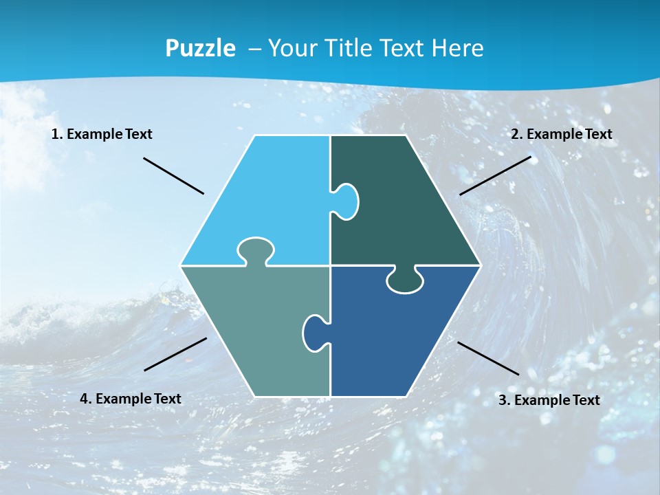 Nobody Strength Tide PowerPoint Template