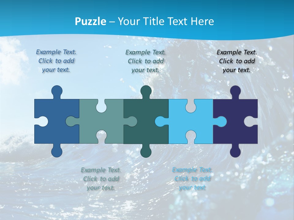 Nobody Strength Tide PowerPoint Template