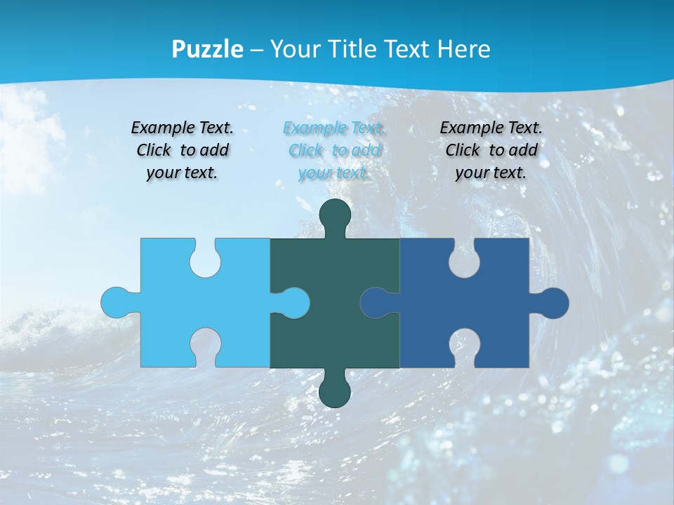 Nobody Strength Tide PowerPoint Template