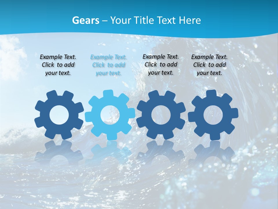 Nobody Strength Tide PowerPoint Template